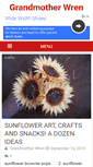 Mobile Screenshot of grandmotherwren.com